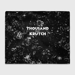 Плед Thousand Foot Krutch black ice