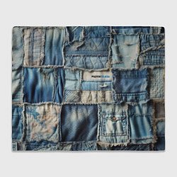 Плед Patchwork denim - vogue