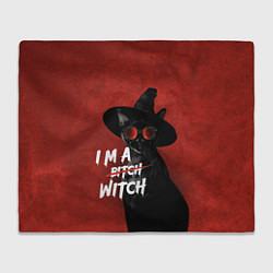 Плед I am witch