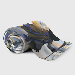 Плед флисовый Реинкарнация Безработного Roxy, цвет: 3D-велсофт — фото 2