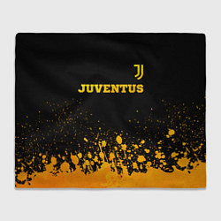 Плед Juventus - gold gradient посередине