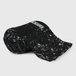 Плед флисовый Breaking Benjamin black ice, цвет: 3D-велсофт — фото 2