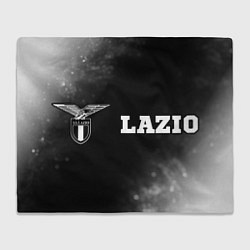 Плед Lazio sport на темном фоне по-горизонтали