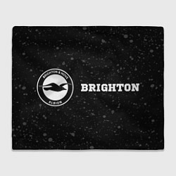 Плед Brighton sport на темном фоне по-горизонтали