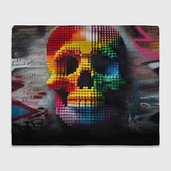 Плед Lego skull fantasy - ai art