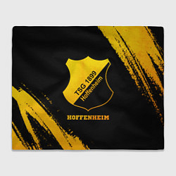 Плед Hoffenheim - gold gradient