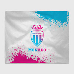 Плед Monaco neon gradient style