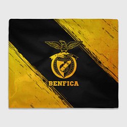 Плед Benfica - gold gradient