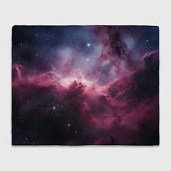 Плед Абстрактный космос фантастика