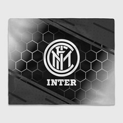 Плед Inter sport на темном фоне