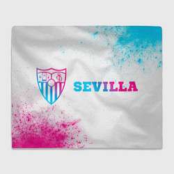 Плед Sevilla neon gradient style по-горизонтали