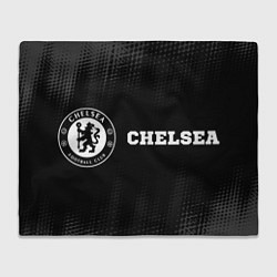 Плед Chelsea sport на темном фоне по-горизонтали