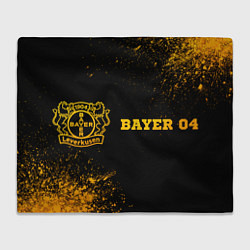 Плед Bayer 04 - gold gradient по-горизонтали