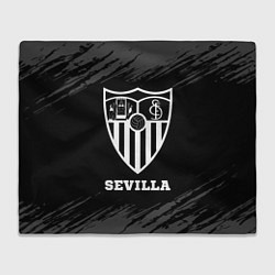 Плед Sevilla sport на темном фоне