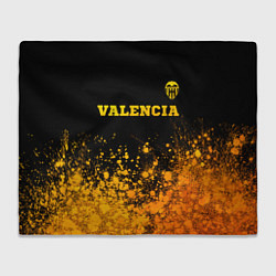 Плед Valencia - gold gradient посередине