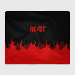 Плед AC DC fire rock steel