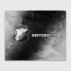 Плед Hoffenheim sport на темном фоне по-горизонтали