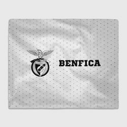 Плед Benfica sport на светлом фоне по-горизонтали