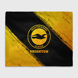 Плед Brighton - gold gradient