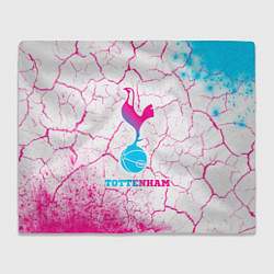 Плед Tottenham neon gradient style