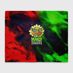 Плед Plants vs zombies огненный градиент