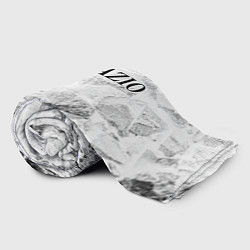 Плед флисовый Lazio white graphite, цвет: 3D-велсофт — фото 2