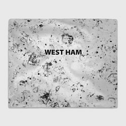 Плед West Ham dirty ice