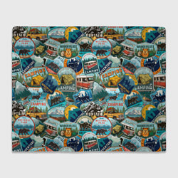 Плед Adventure stickers