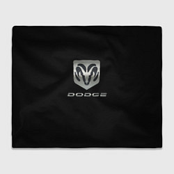 Плед Dodge logo
