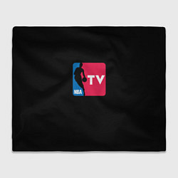 Плед NBA tv logo