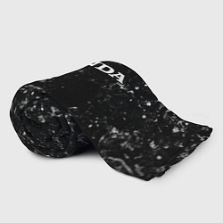 Плед флисовый Honda black ice, цвет: 3D-велсофт — фото 2
