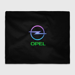 Плед Opel auto neon