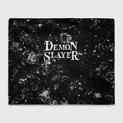 Плед Demon Slayer black ice