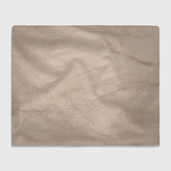 Плед флисовый Песочная текстура, цвет: 3D-велсофт