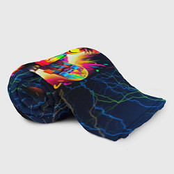 Плед флисовый Roblox скейтер, цвет: 3D-велсофт — фото 2
