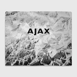 Плед Ajax white graphite