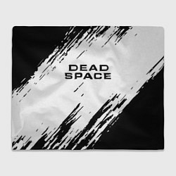 Плед Dead space чёрные краски