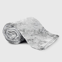 Плед флисовый Абстракция - серый ветер, цвет: 3D-велсофт — фото 2