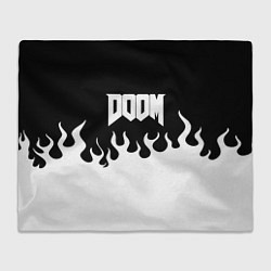 Плед Doom fire white