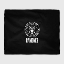 Плед Ramones rock logo