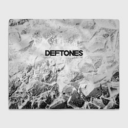 Плед Deftones white graphite