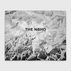 Плед The Neighbourhood white graphite