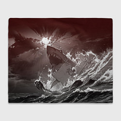 Плед Клыкастая акула