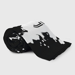 Плед флисовый Juventus smoke black fire, цвет: 3D-велсофт — фото 2