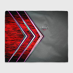 Плед Audi sport geometry car
