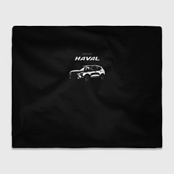 Плед One love Haval чёрный