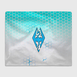 Плед The elder scrolls hexagon