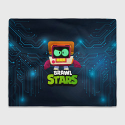 Плед Brawl start 8 bit skin old tv