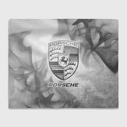 Плед Porsche - white gradient