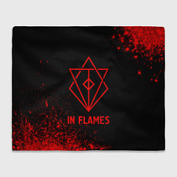 Плед In Flames - red gradient